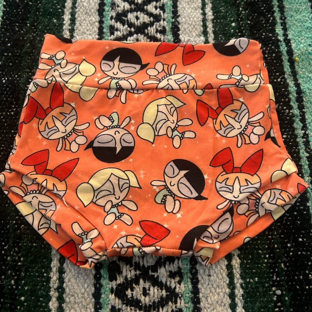 The Powerpuff Girls bummie shorts.